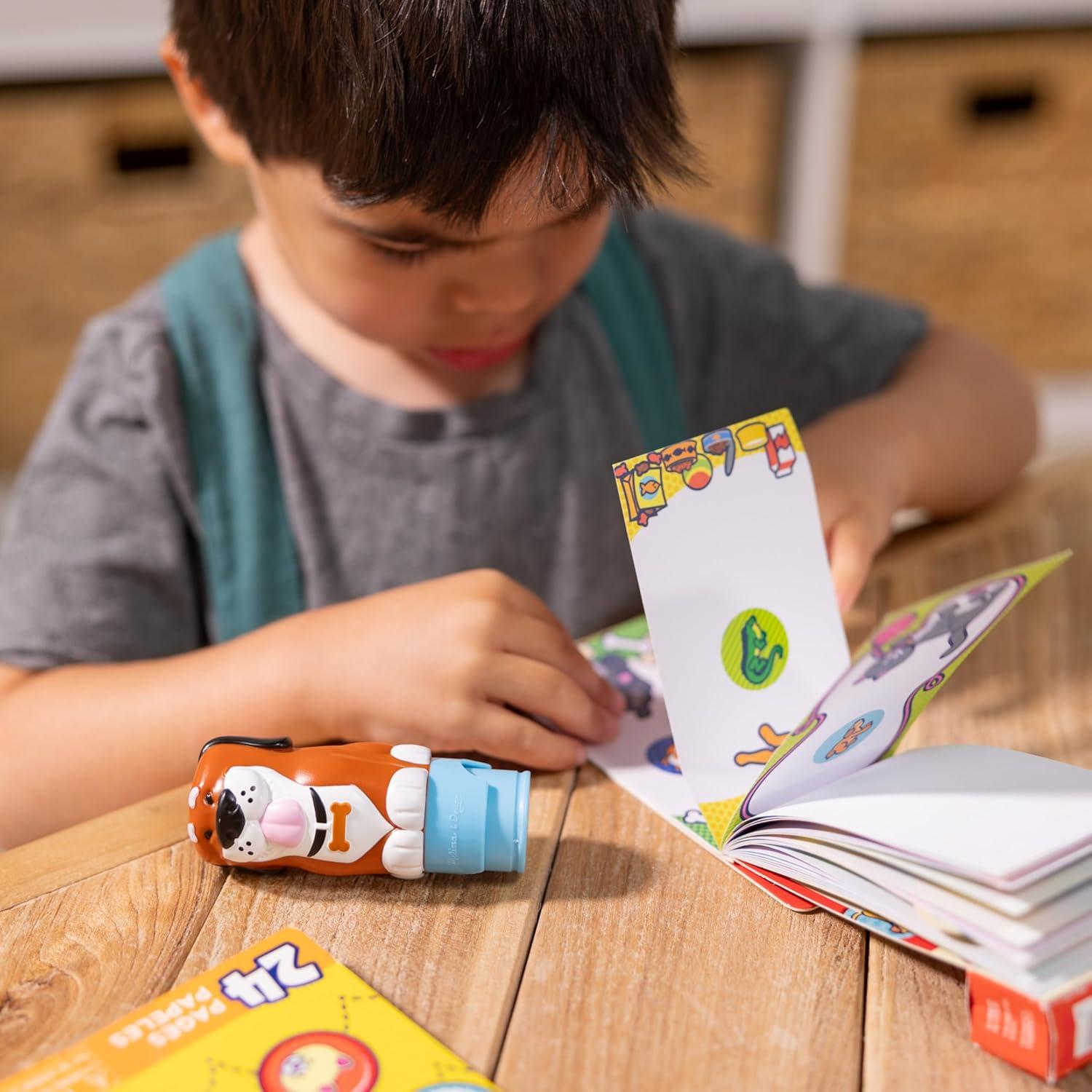 Conjunto de Sellos de Pegatinas Melissa & Doug Perro 500 piezas