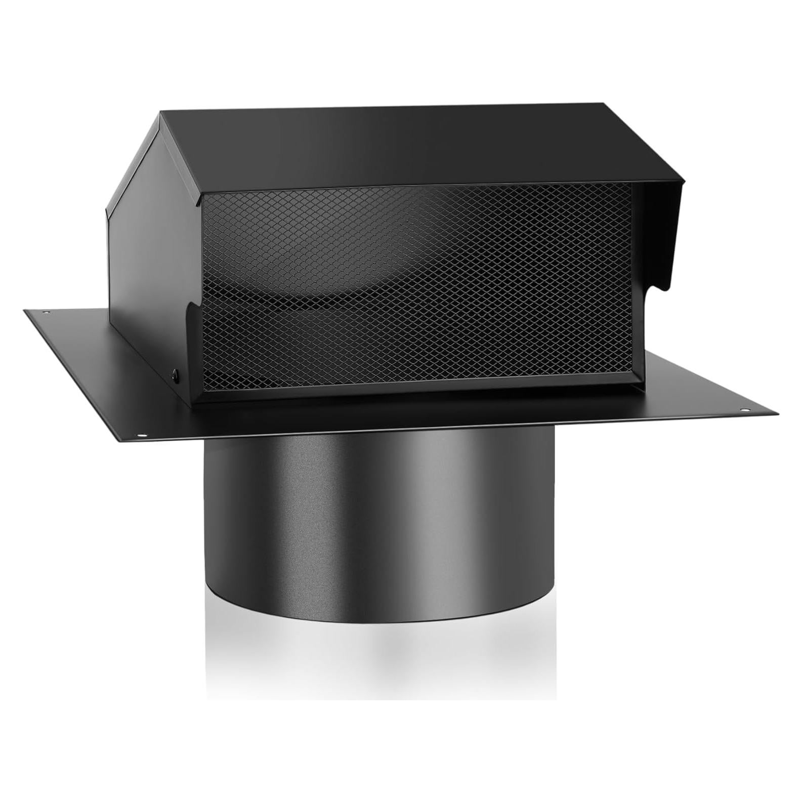 Tapa de Ventilación de Techo Qnemaei 4 Pulgadas Negra