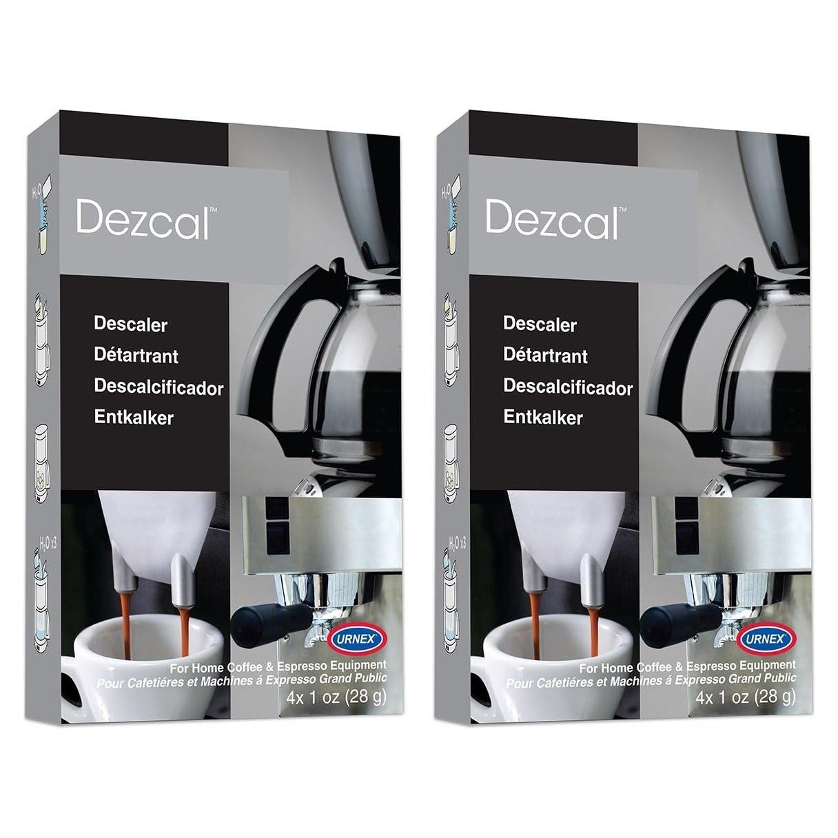 Urnex Dezcal Home Desincrustante para Cafeteras 8 Paquetes