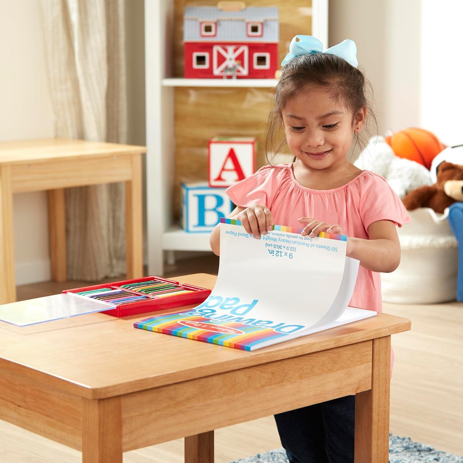 Bloc de Dibujo Melissa & Doug - 3 Paquetes de 50 Hojas 22.86x30.48cm