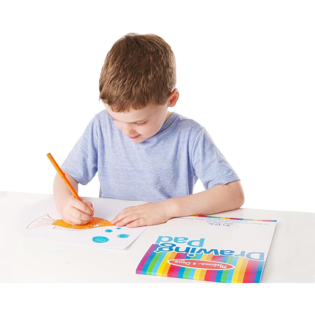 Bloc de Dibujo Melissa & Doug - 3 Paquetes de 50 Hojas 22.86x30.48cm