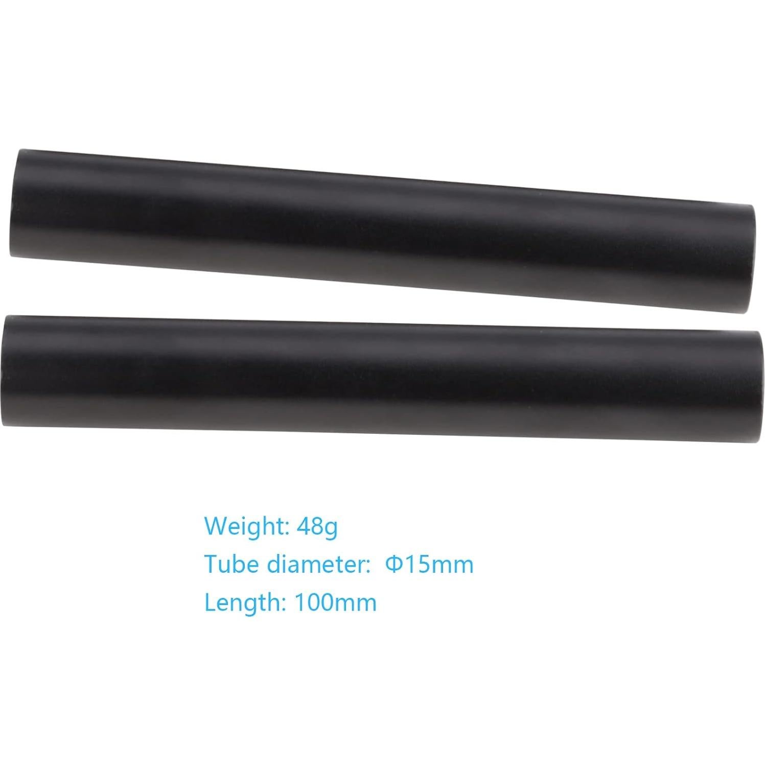 Barras de Soporte LEFTFOTO 15mm Aluminio 100mm - 2 Pcs