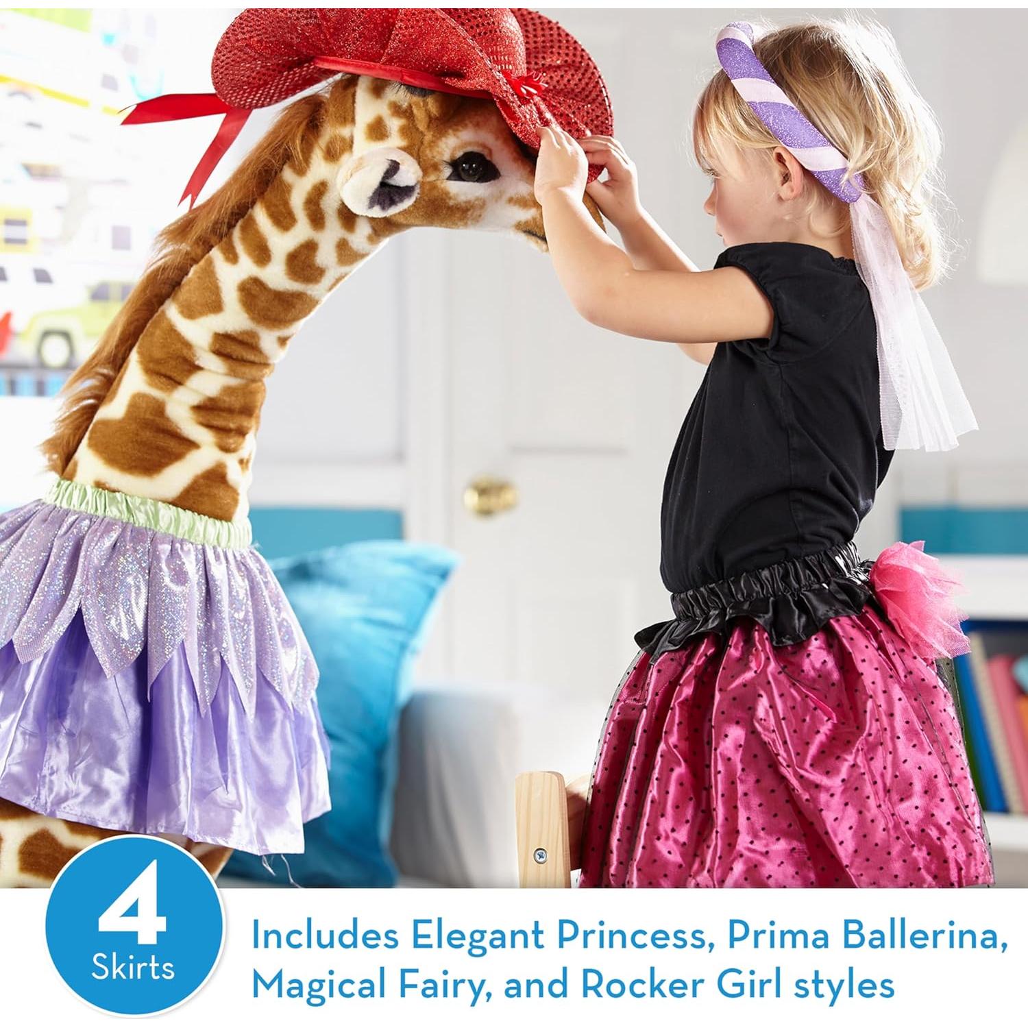 Conjunto de Disfraces Melissa & Doug - 4 Faldas para Niñas