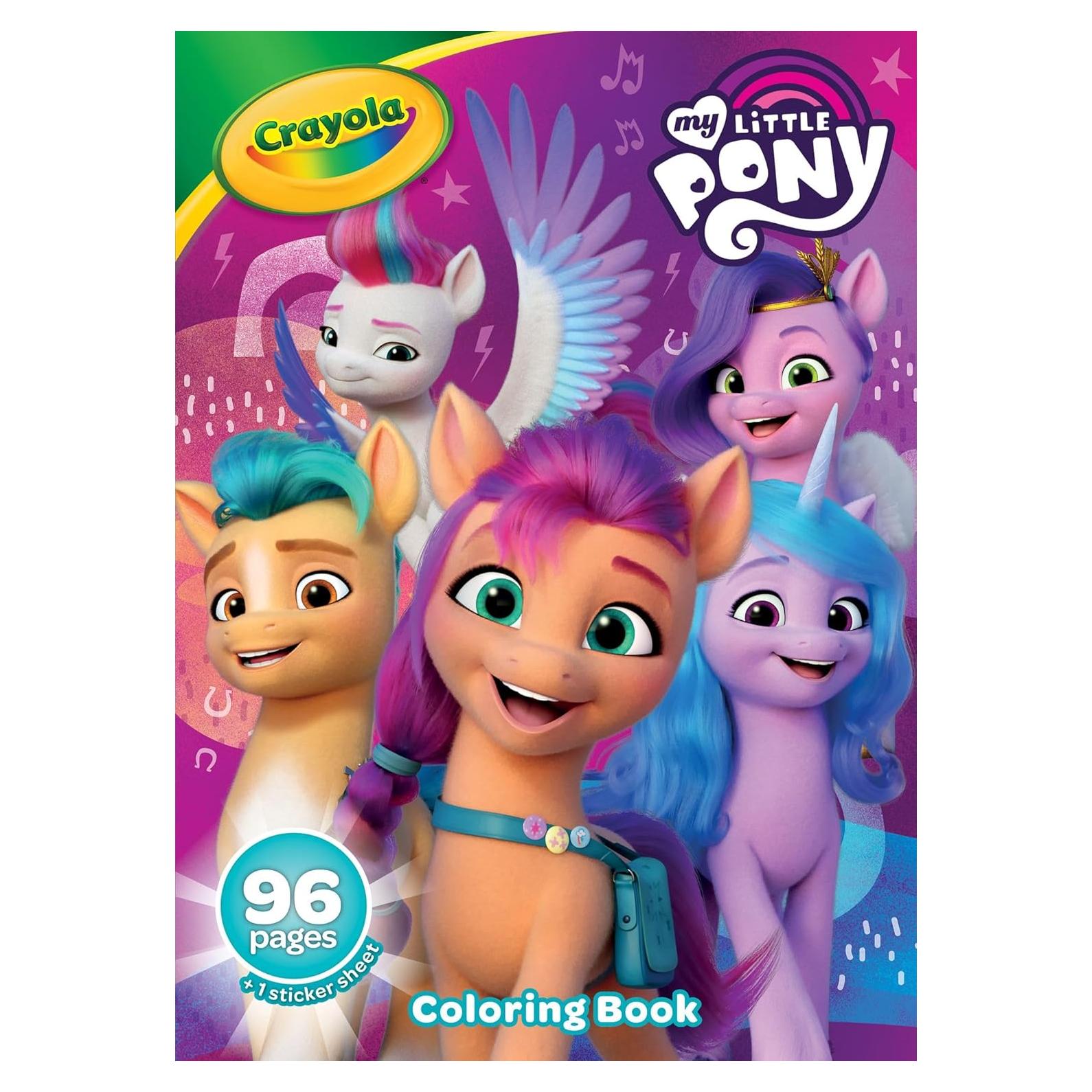 Libro para Colorear Crayola My Little Pony 96 Páginas