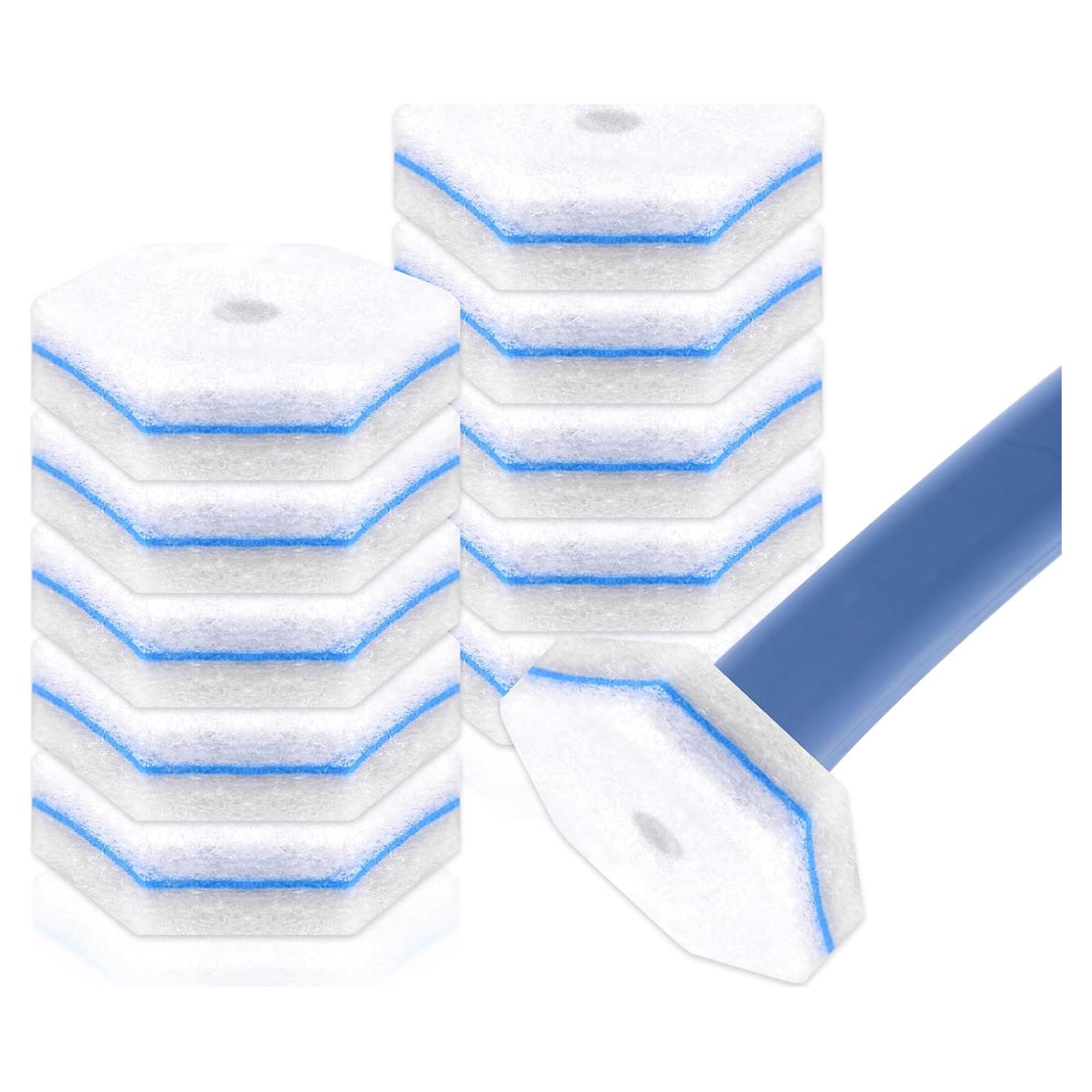 10 Recargas de Cabezas para Limpiador de Inodoro LYASILYHS