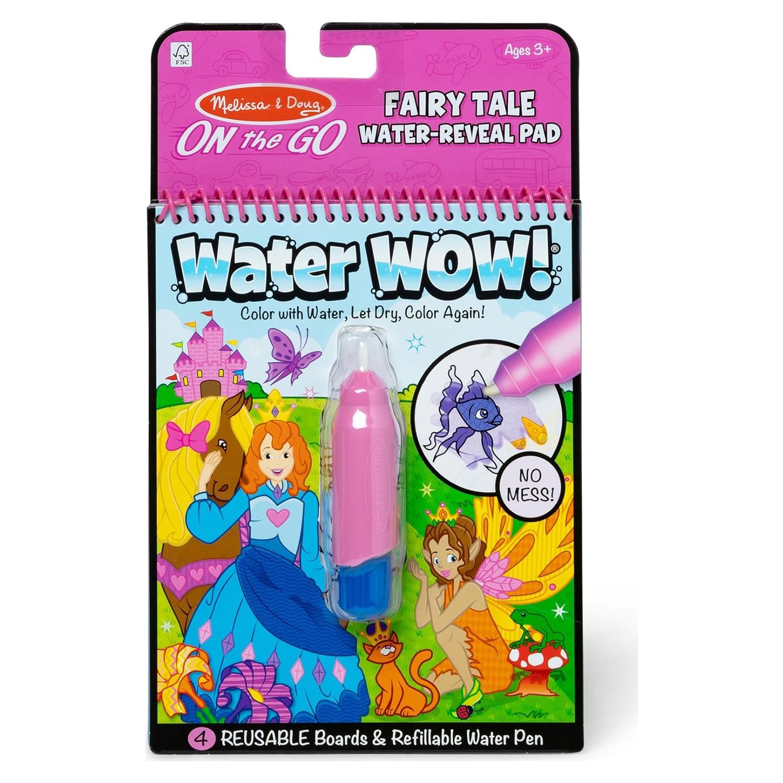 Melissa & Doug Water Wow! Cuento de Hadas Reutilizable