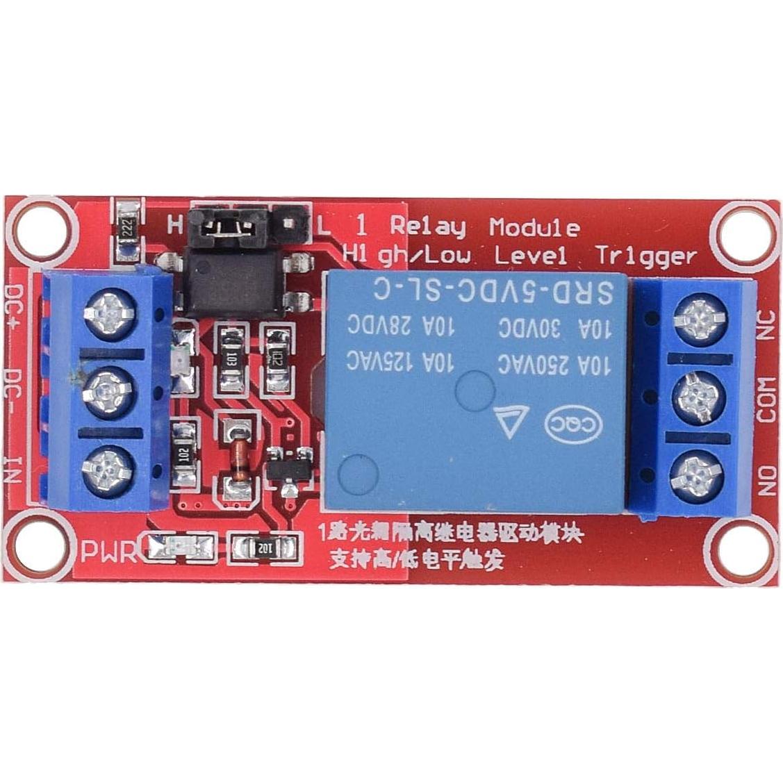Módulo de Relé 5V 1-Canal Valefod con Aislamiento