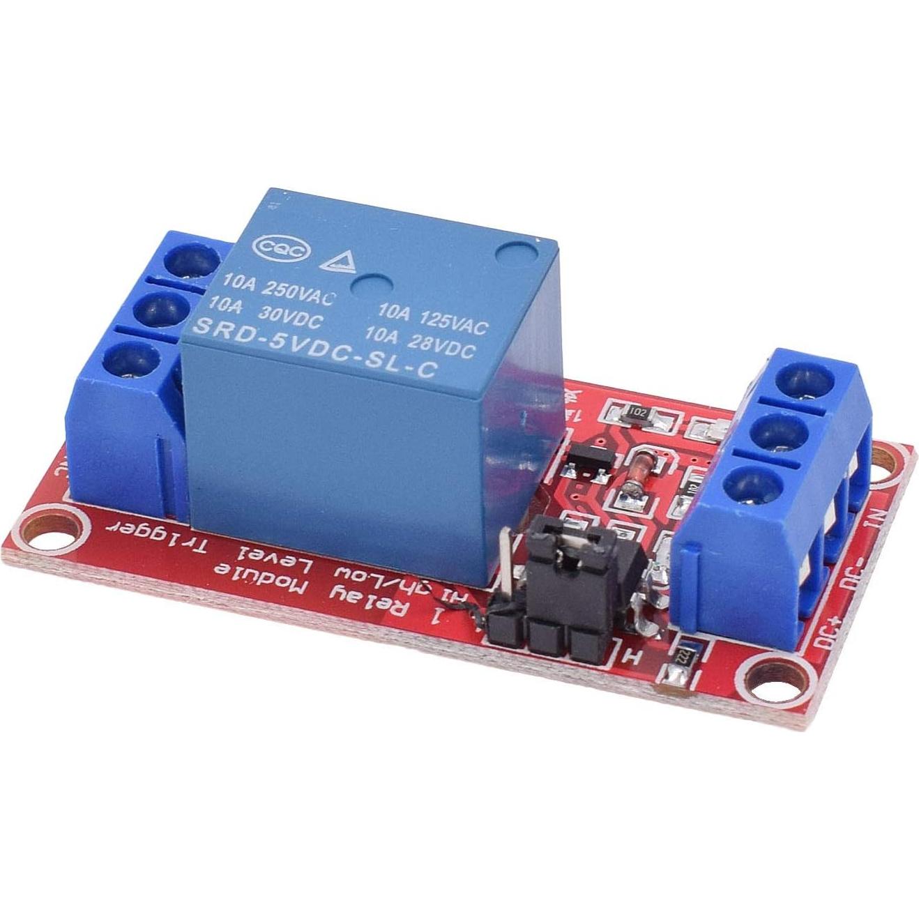 Módulo de Relé 5V 1-Canal Valefod con Aislamiento
