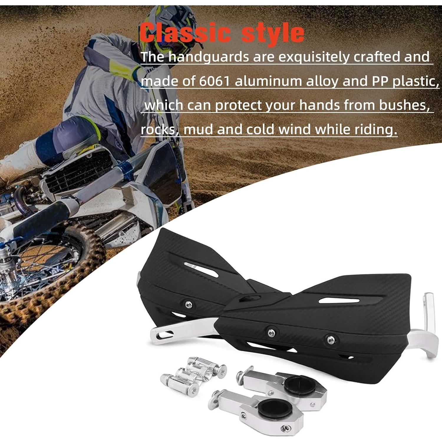 Guardabarros Universal JFG RACING para Motocicleta y ATV - Negro