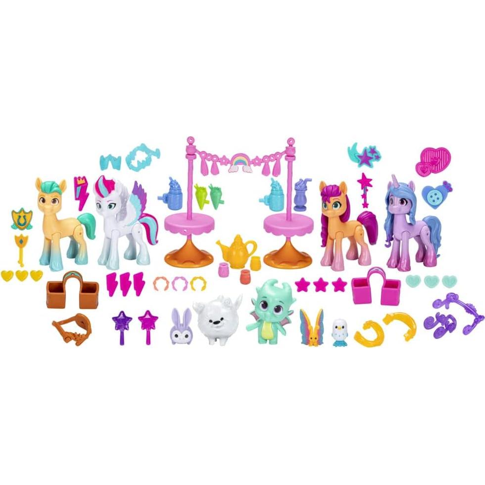 Mi Pequeño Pony Amigos de Maretime Bay - Juguete con 4 Figuras y 50 Accesorios