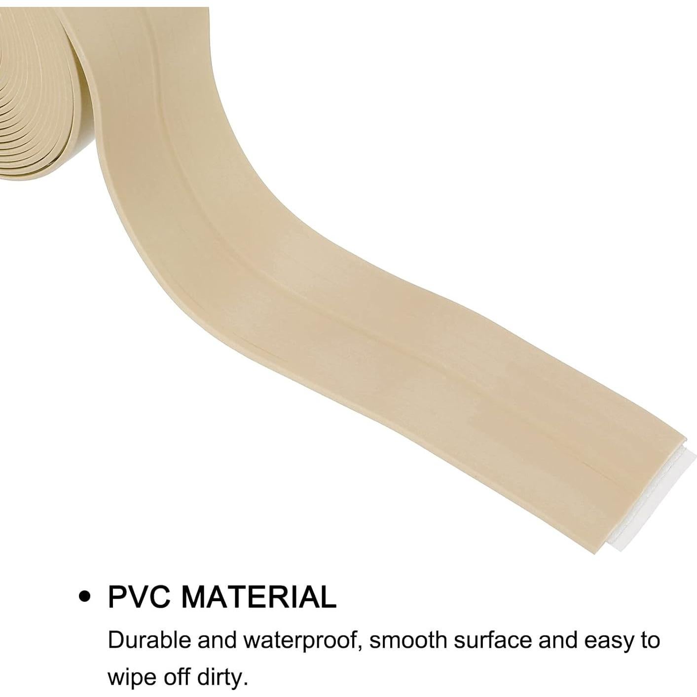 Cinta de Sellado Impermeable Autoadhesiva uxcell 22mm x 3.2m Beige