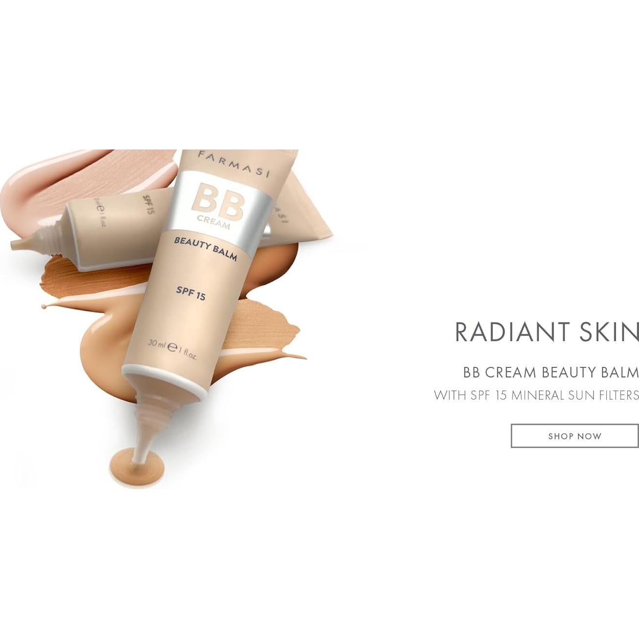 Crema BB FARMASi 30 ml Hidratante y Corrector para Piel Profunda