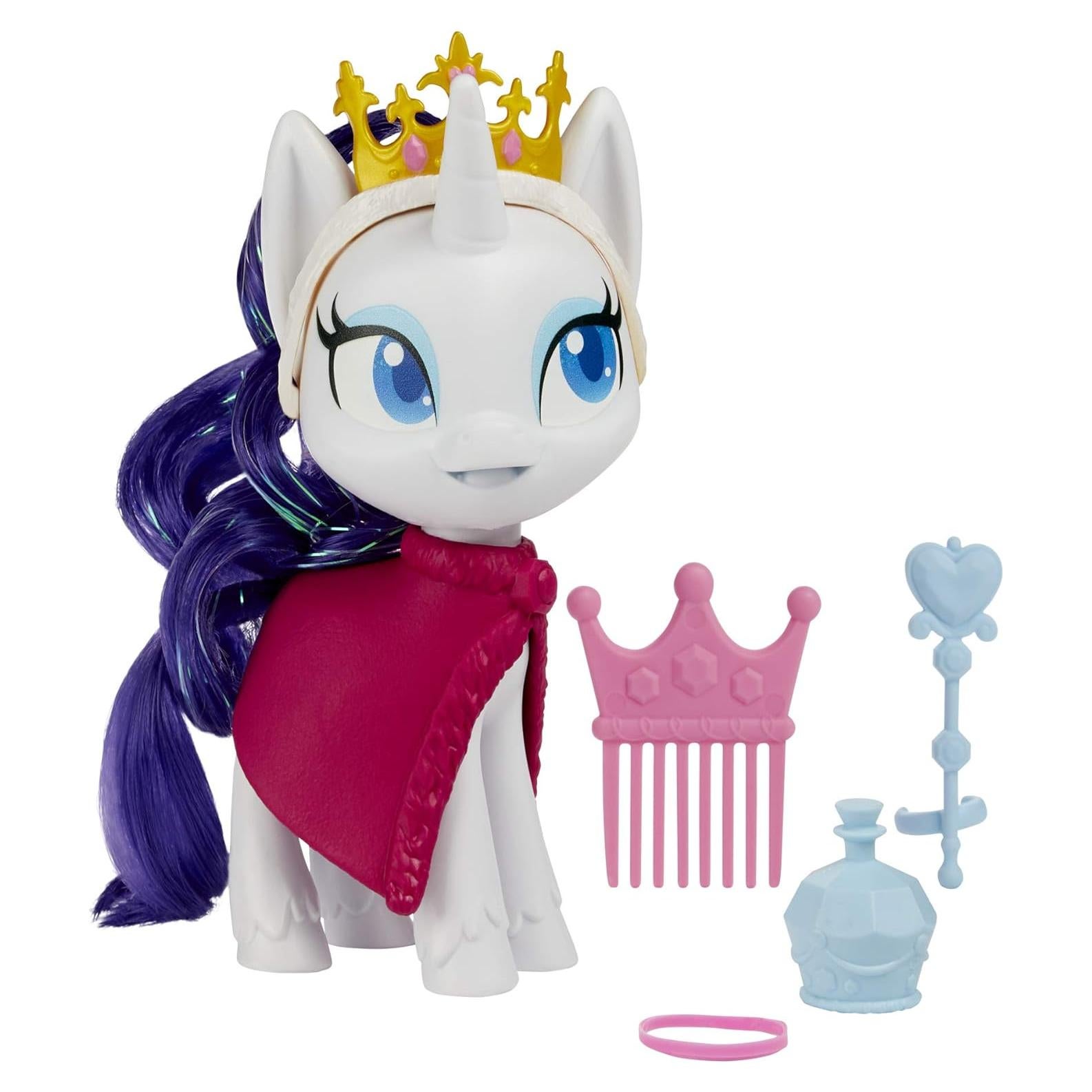 Muñeca Mi Pequeño Pony Rarity 20 cm con accesorios
