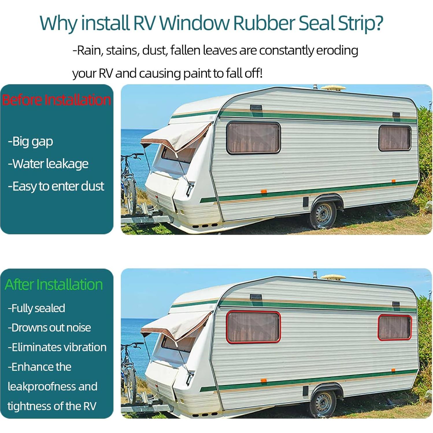 Sello de Ventana Tintvent 8M para Automóviles y Barcos