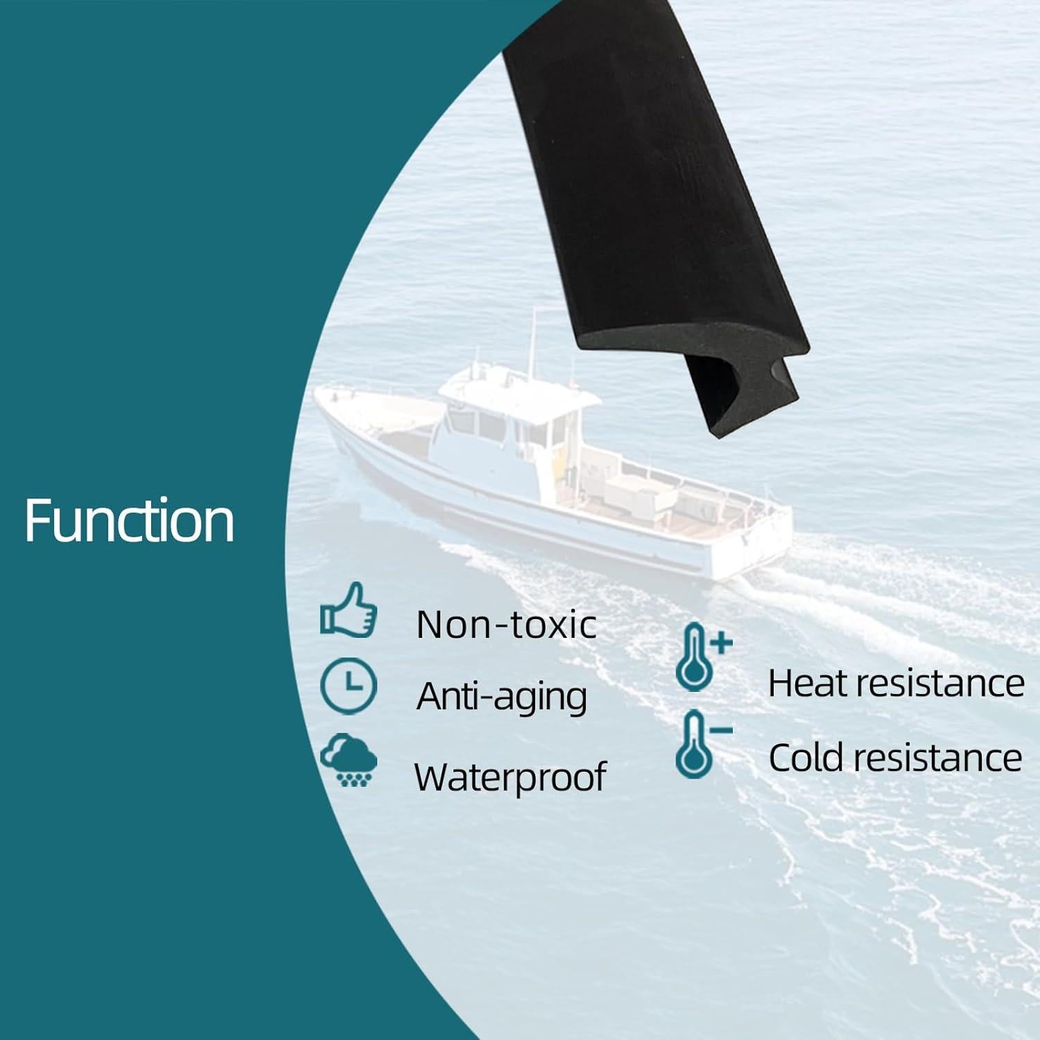 Sello de Ventana Tintvent 8M para Automóviles y Barcos