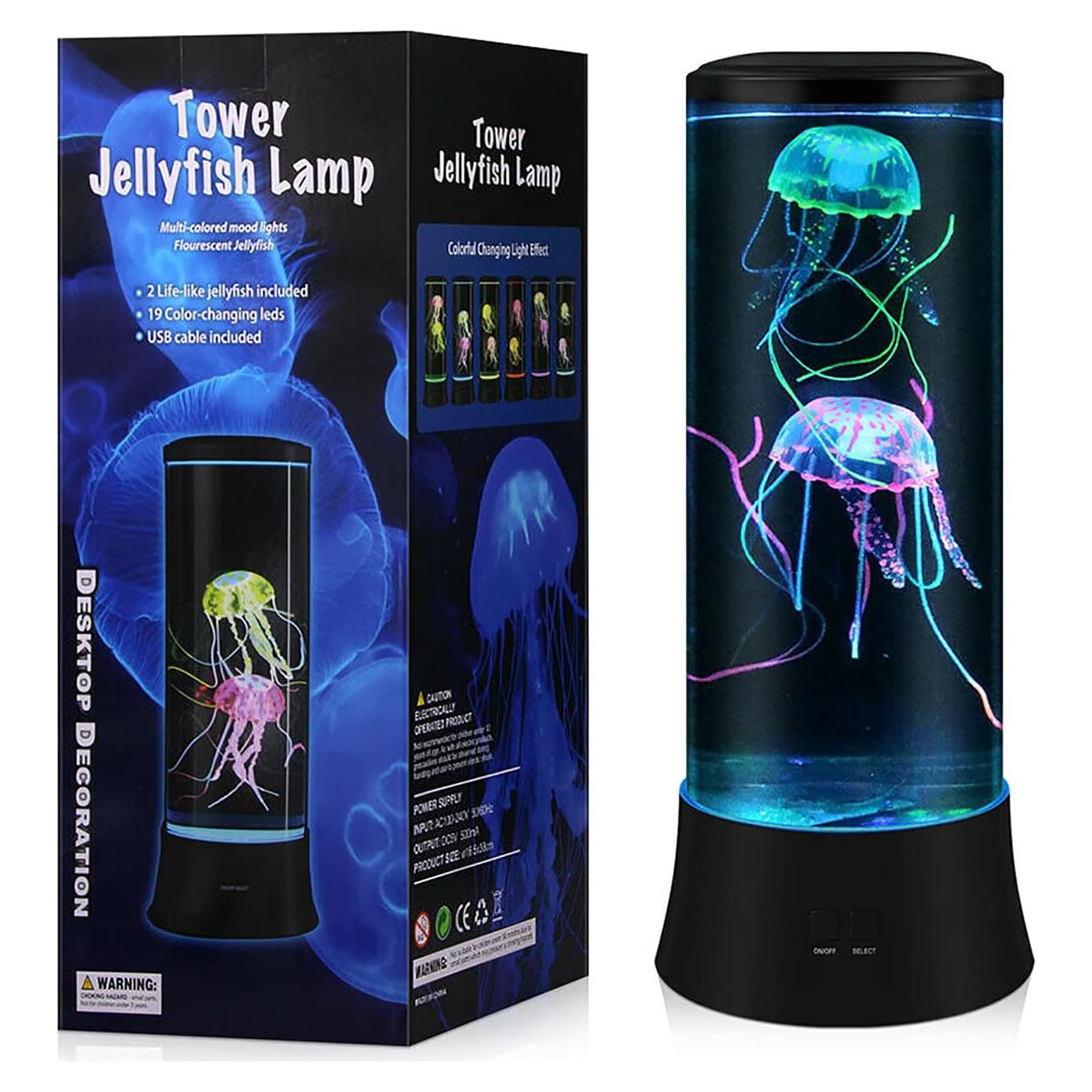 Lámpara de Medusa Flotante Meloki 38.1cm LED Cambio Color