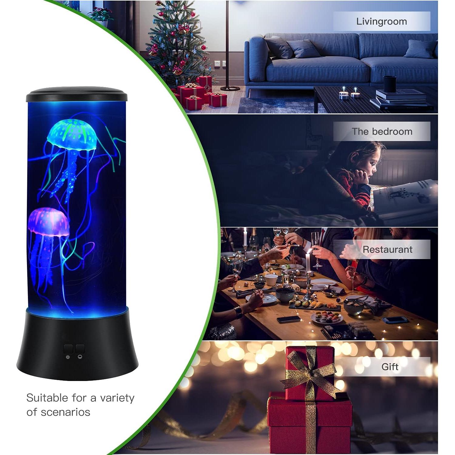 Lámpara de Medusa Flotante Meloki 38.1cm LED Cambio Color