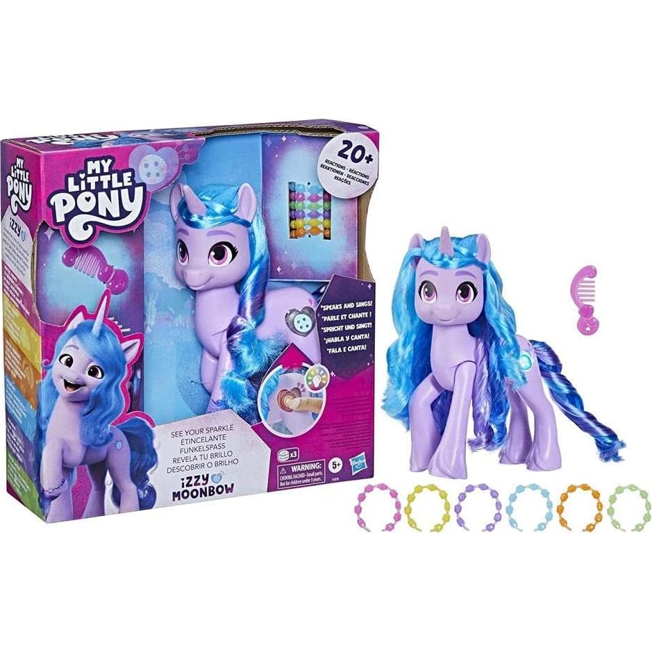 Pony Izzy Moonbow 20 cm con Luz y Sonido - Hasbro
