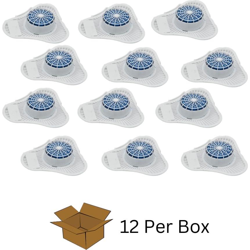 Desodorante de Urinal ScentBon Azul Cítrico - Paquete de 12