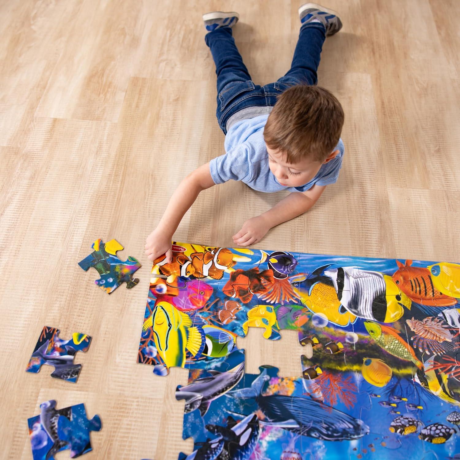 Rompecabezas del Fondo Marino Melissa & Doug 48 Piezas 91x61cm