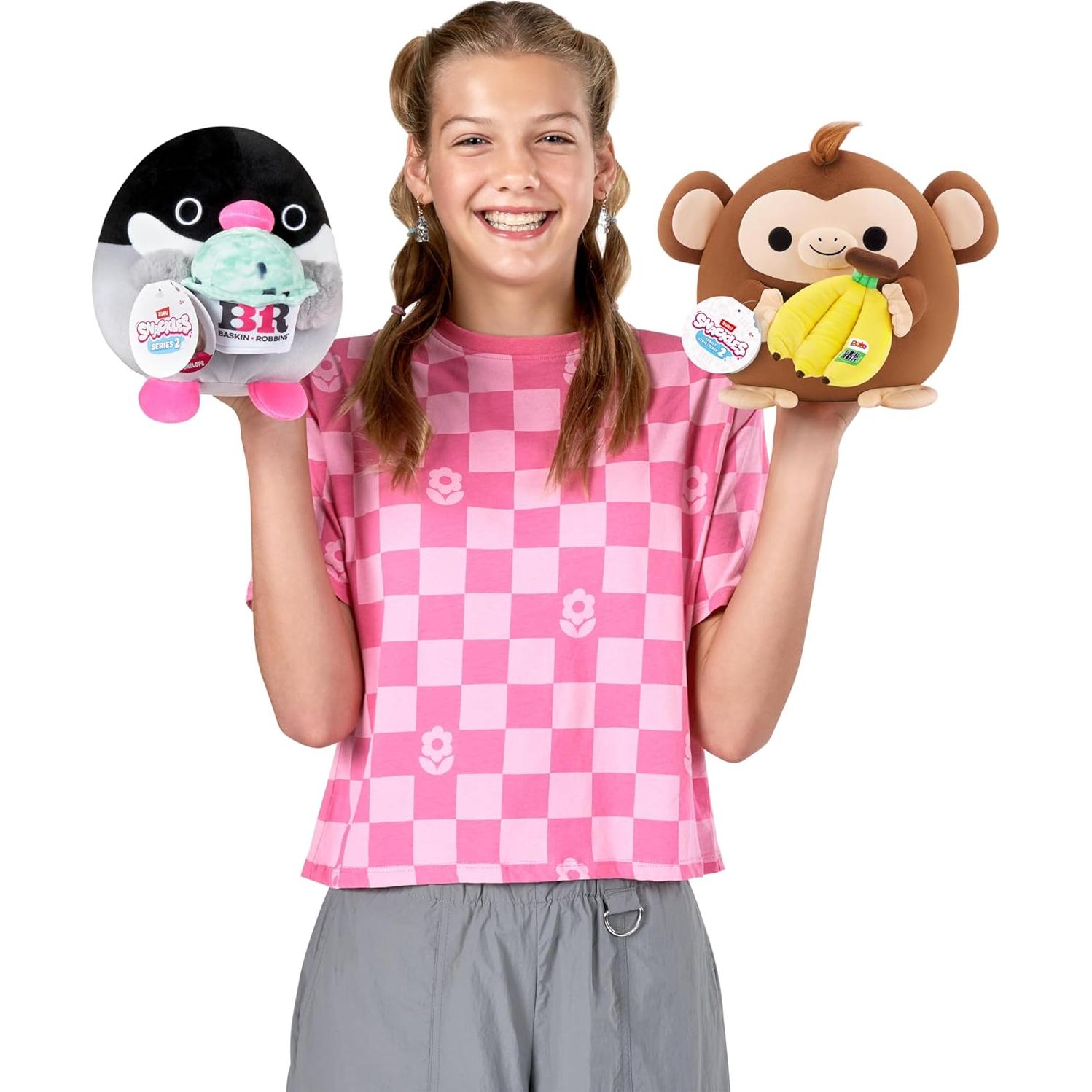 Peluche Snackles Mono Dole 20 cm Ultra Suave ZURU