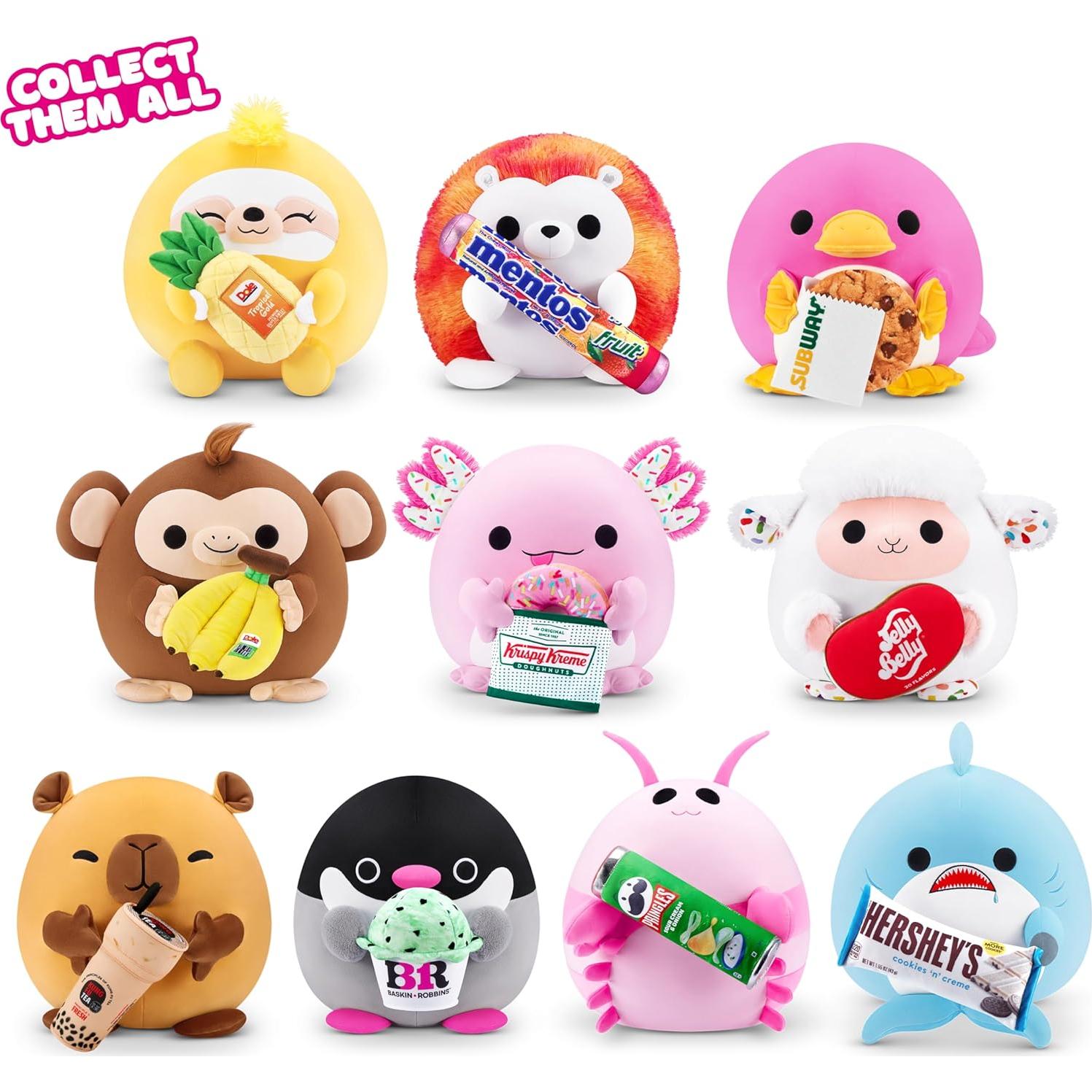 Peluche Snackles Mono Dole 20 cm Ultra Suave ZURU