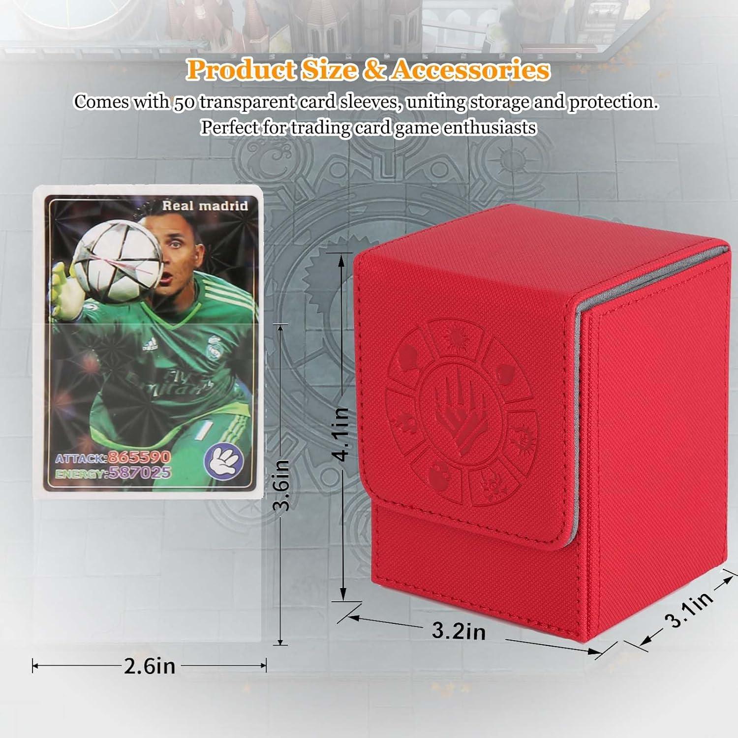 Caja de Barajas Arkeiliy 4 Paquete con 200 Fundas para Cartas