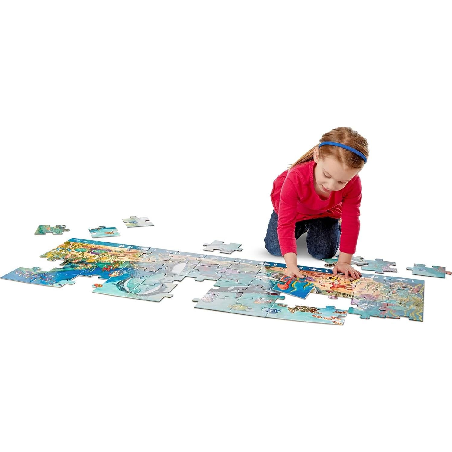 Rompecabezas Jumbo Bajo las Olas Melissa & Doug 48 Piezas