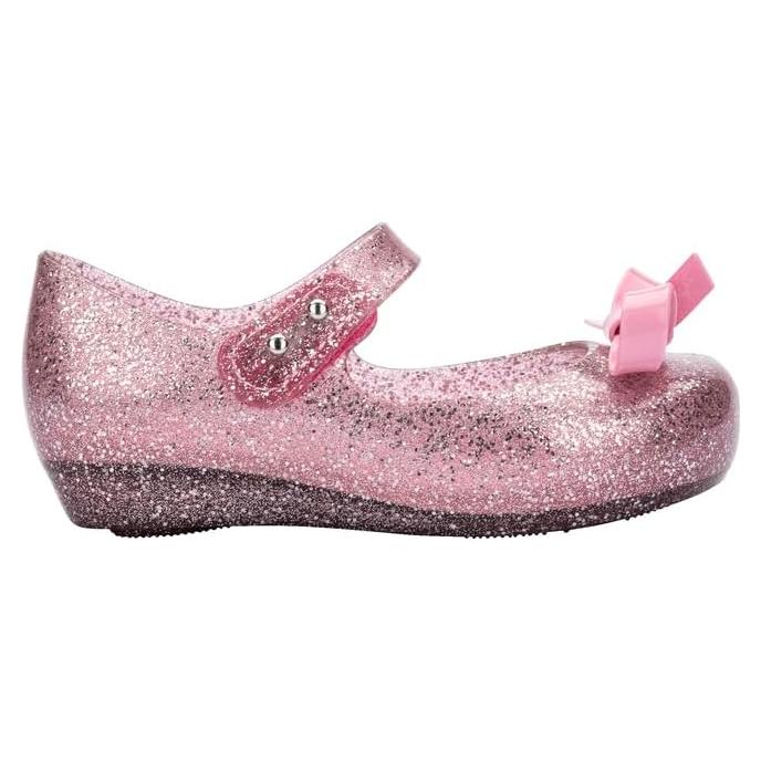 Zapatos Mini Melissa Ultragirl Lazo Rosa para Niñas