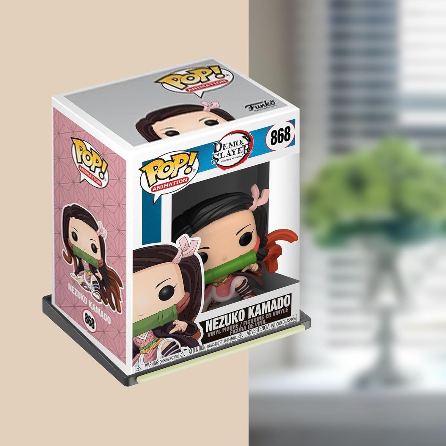 Estante de Pared Organizador LRANFOW 4 Paquete Negro Brilla en la Oscuridad