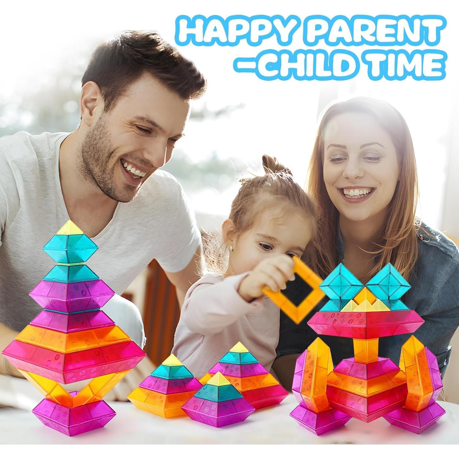 Juegos de Bloques de Construcción Runqia 30 Piezas Educativos