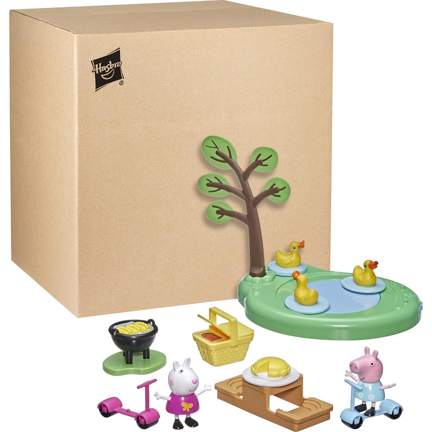 Juego de Picnic Peppa Pig con Figuras y Accesorios - Hasbro