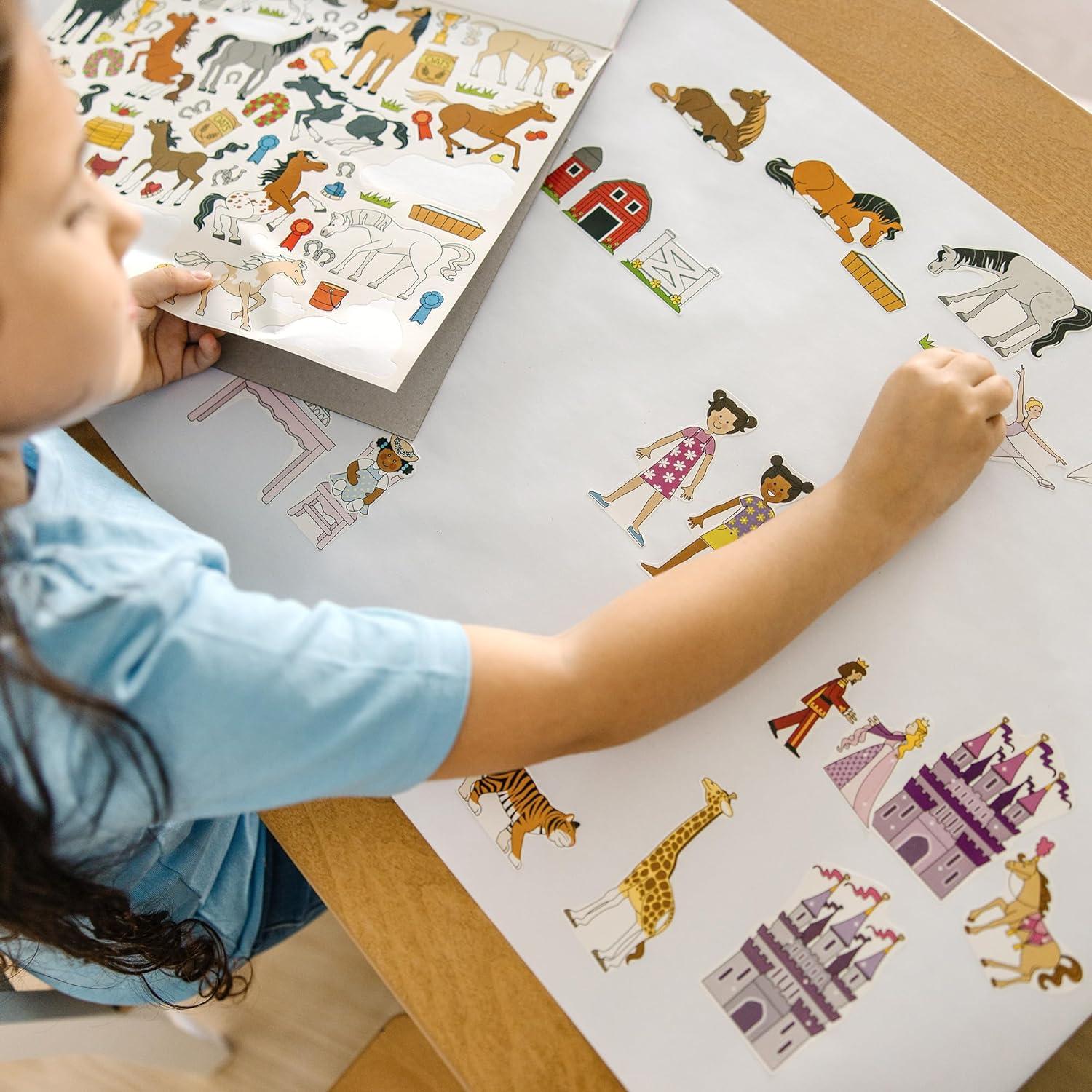 Set de Libros para Colorear y Stickers Melissa & Doug