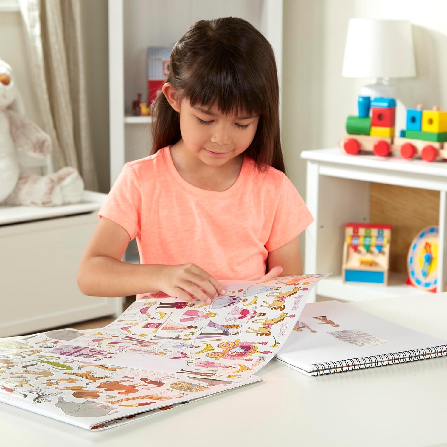Set de Libros para Colorear y Stickers Melissa & Doug