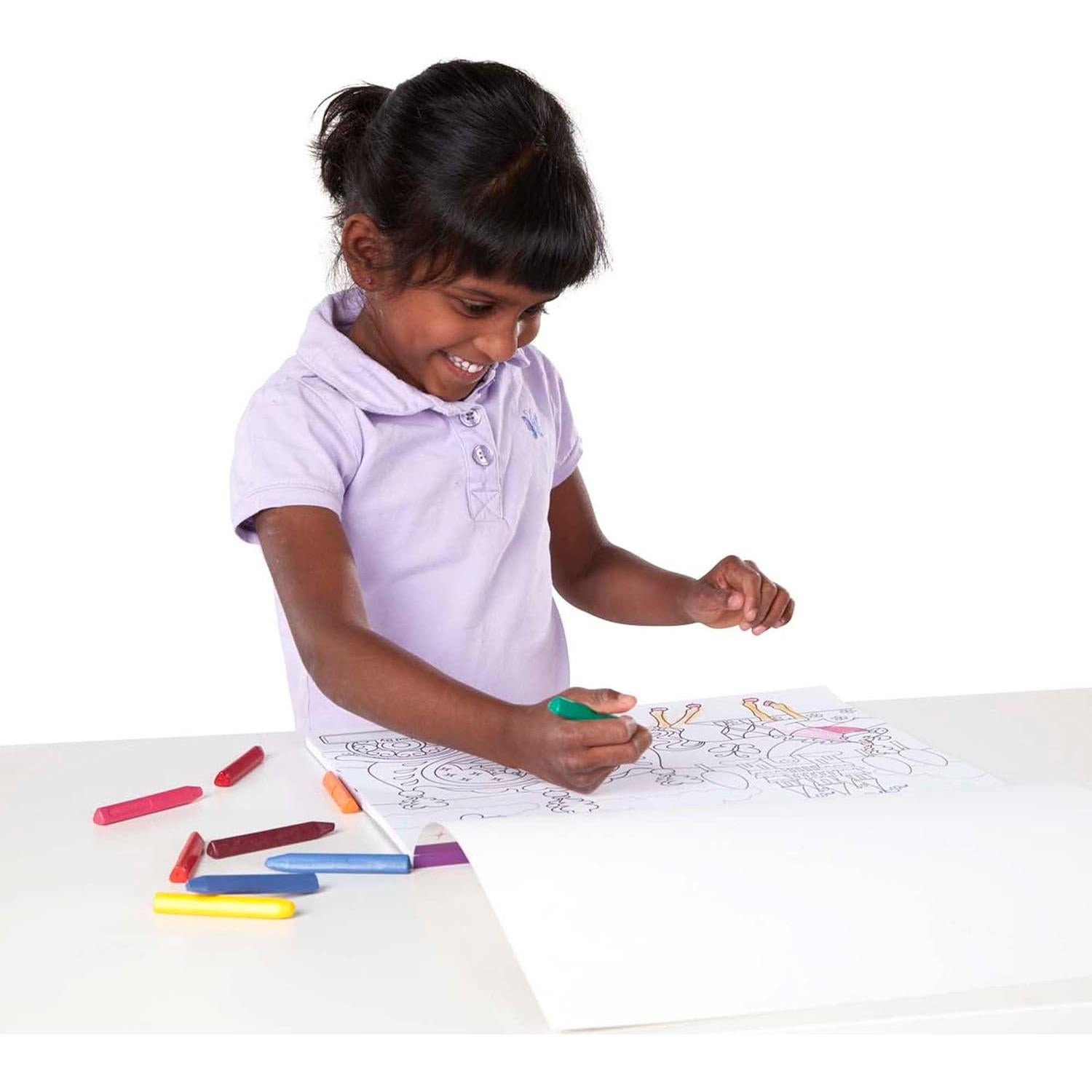 Set de Libros para Colorear y Stickers Melissa & Doug