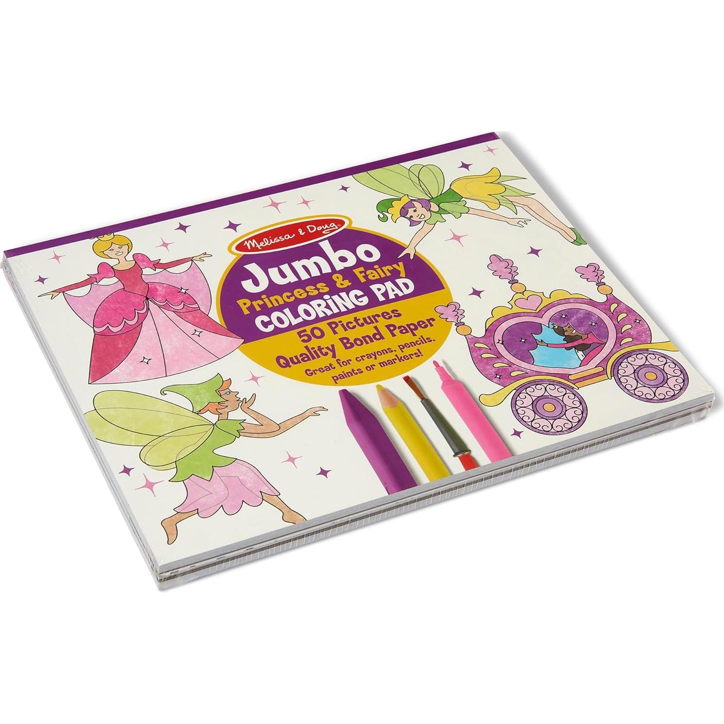Set de Libros para Colorear y Stickers Melissa & Doug