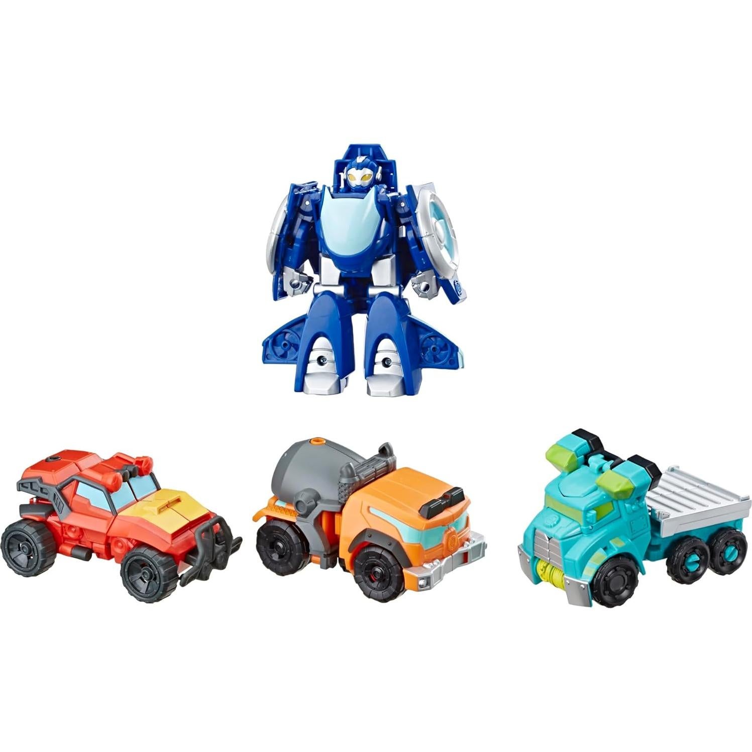 Equipo de Rescate Transformers Rescue Bots Playskool 4 Figuras