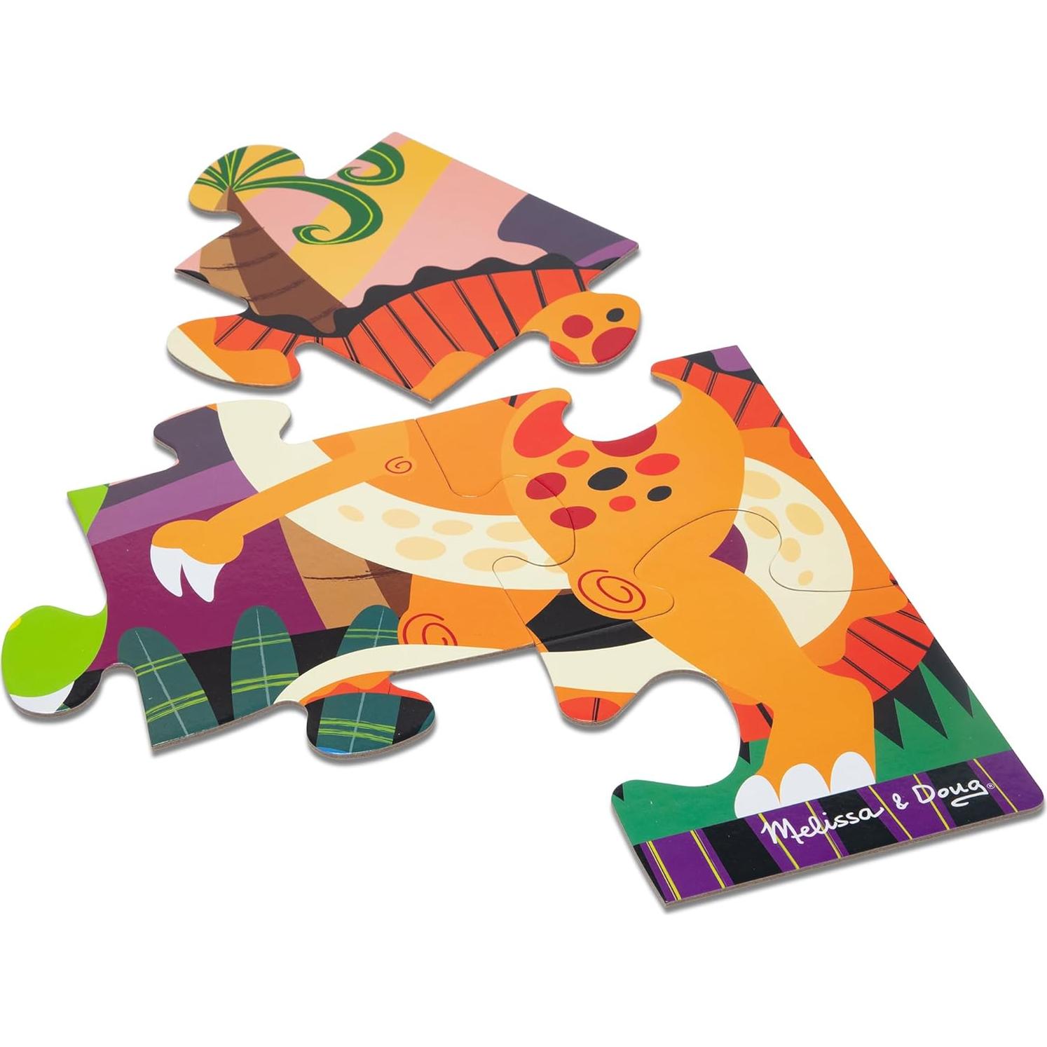 Rompecabezas de Suelo Melissa & Doug Dinosaurios 24 Piezas