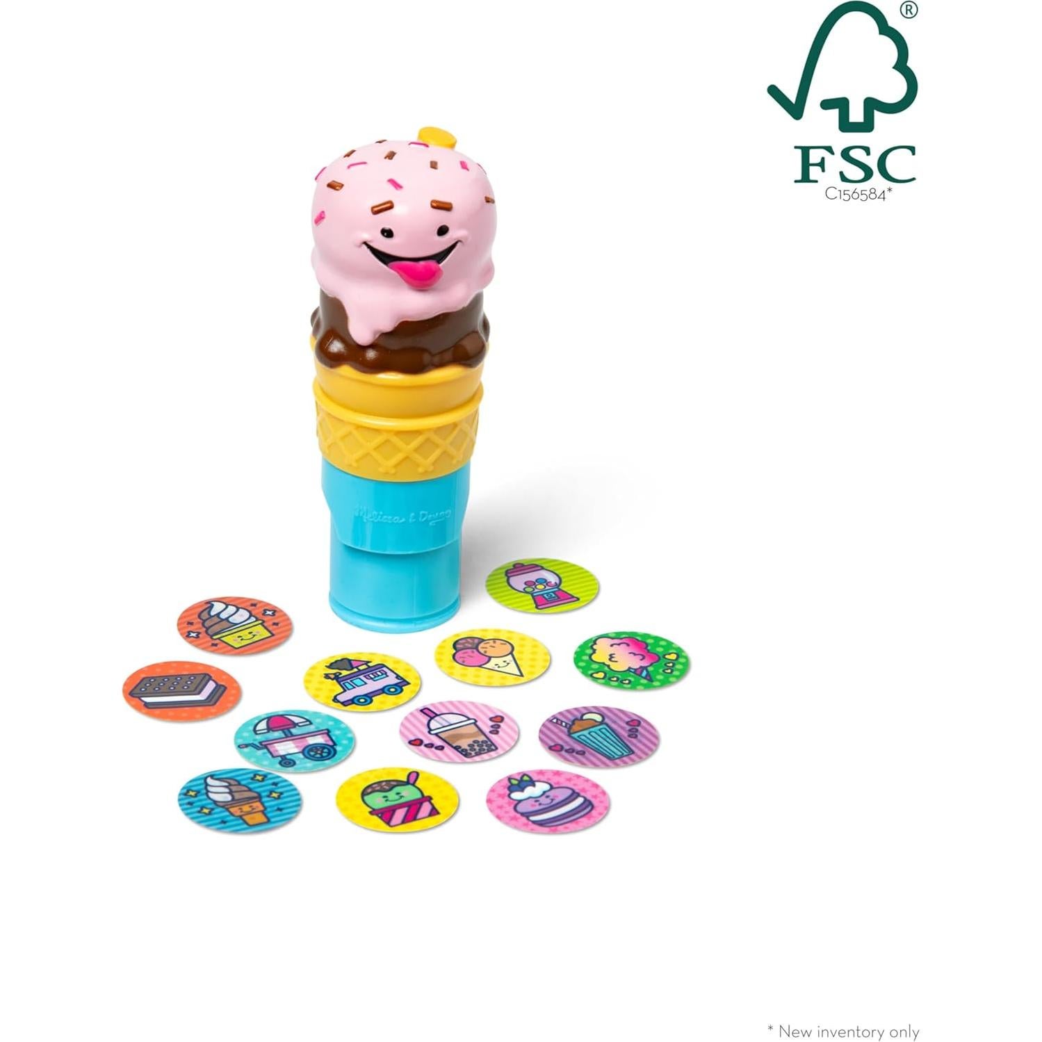 Bloc de Actividades Melissa & Doug Helado 24 Páginas 300 Stickers