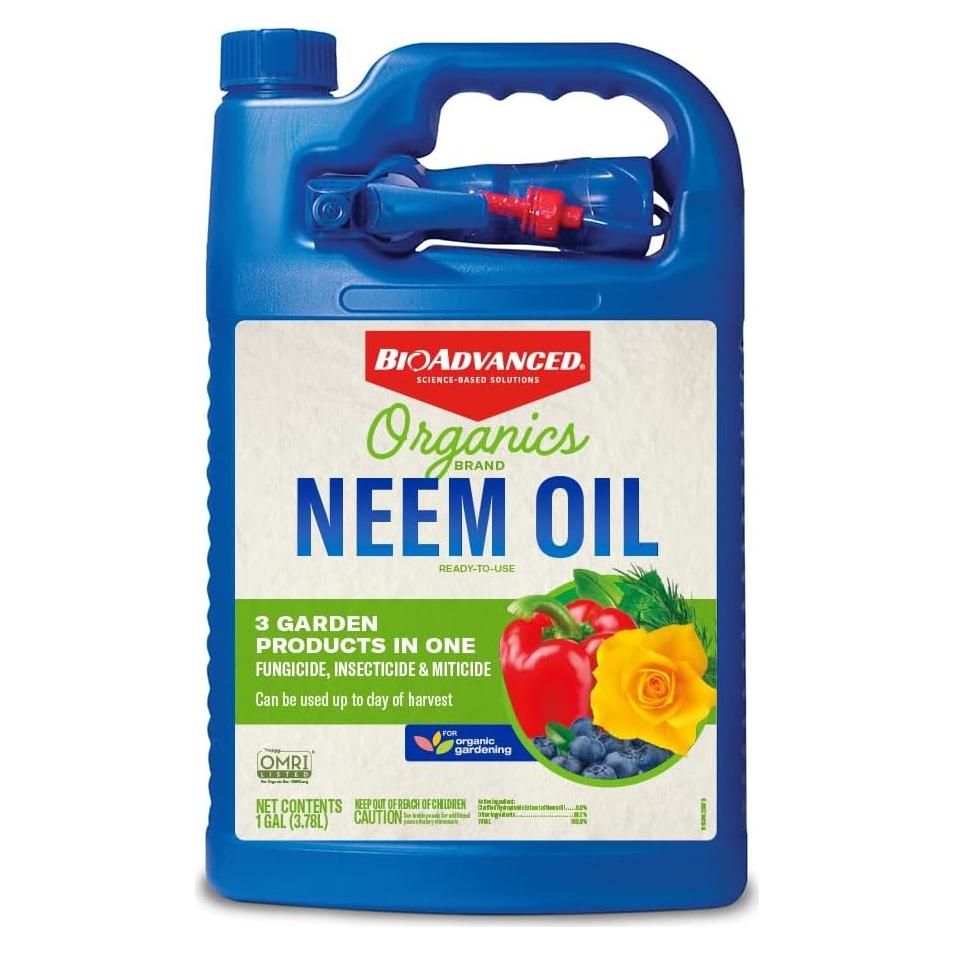 Aceite de Neem BioAdvanced 3.78L - Insecticida y Fungicida