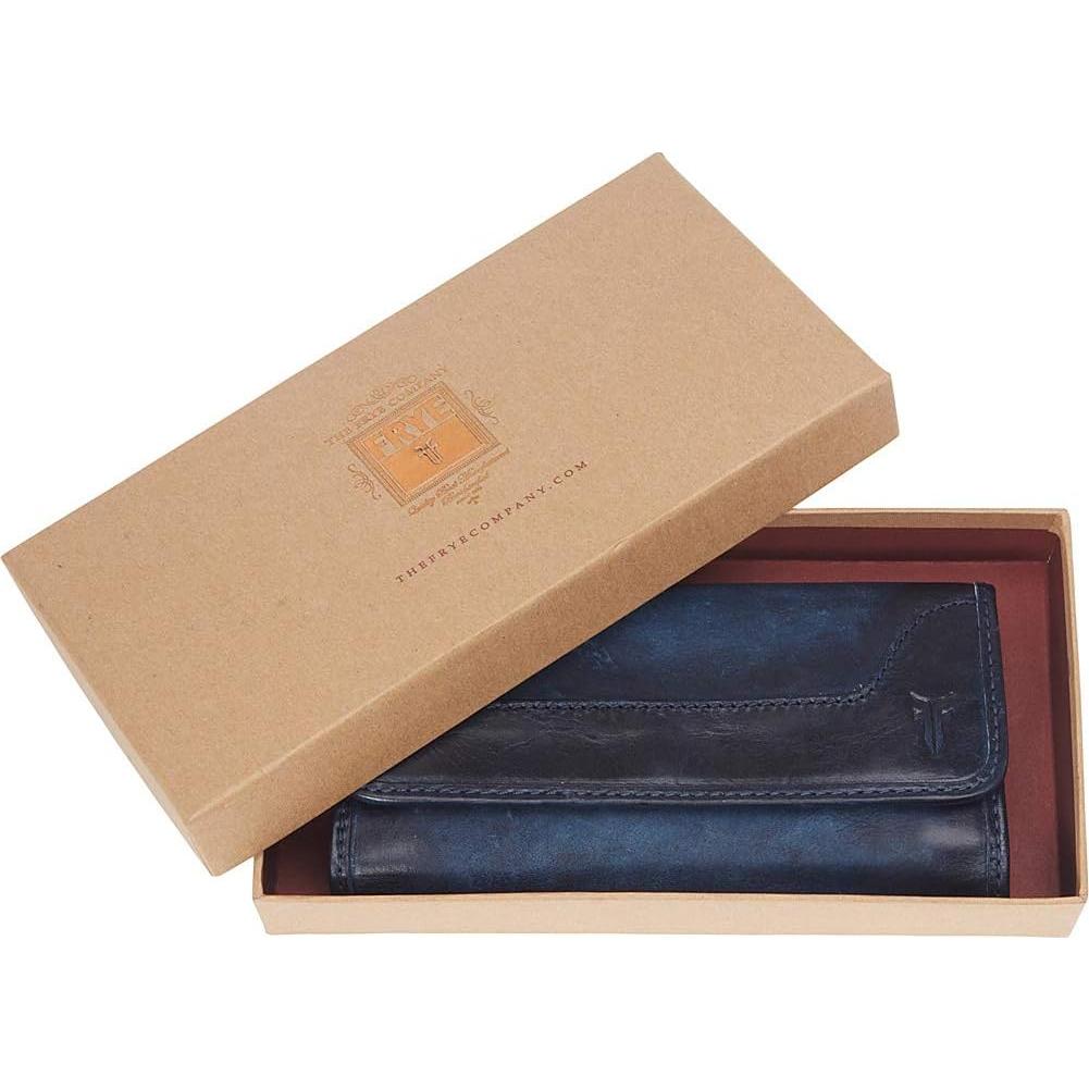 Cartera Continental Frye Melissa de Cuero Beige