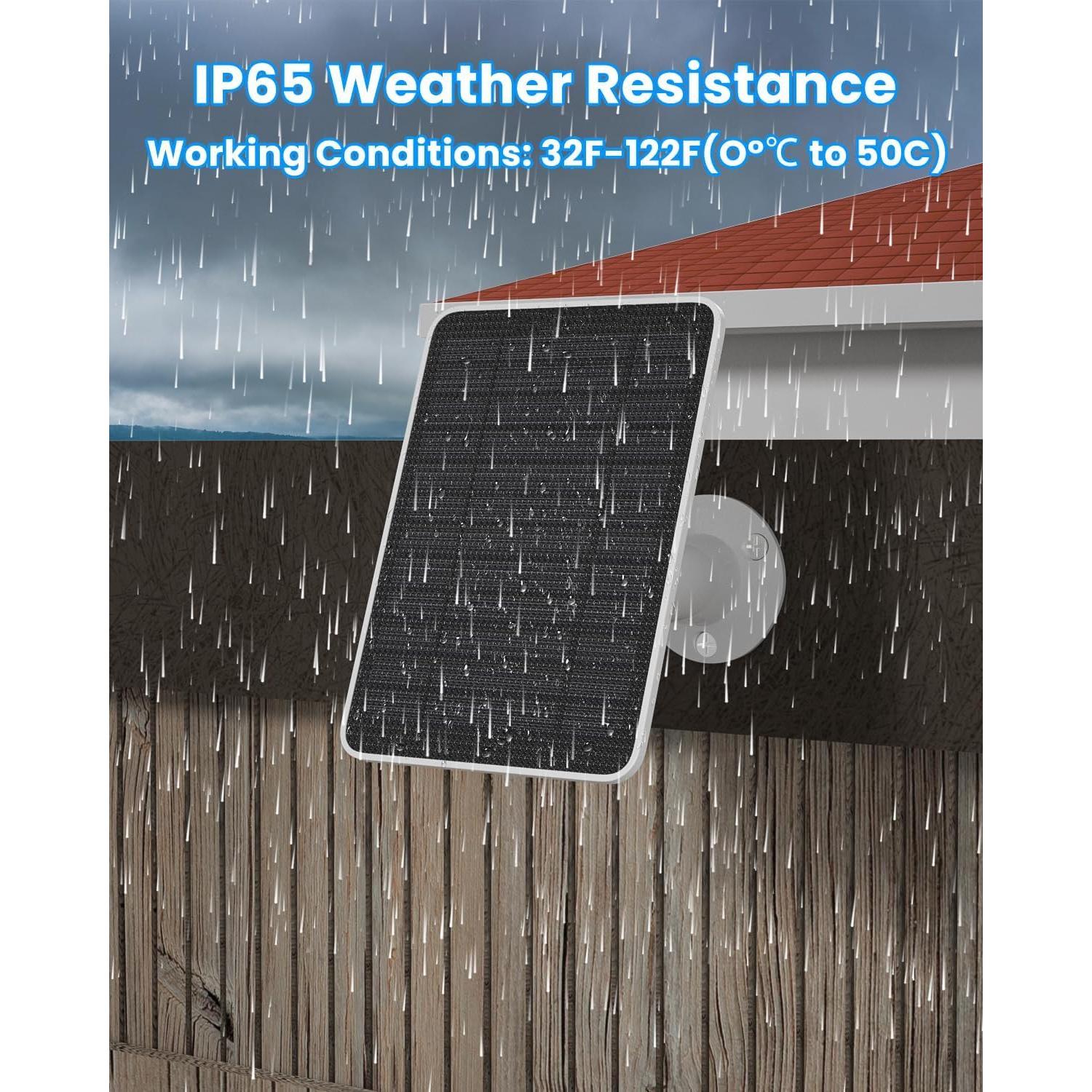 Paquete de 2 Cargadores Solares SW FUTURE para Arlo 2da Gen