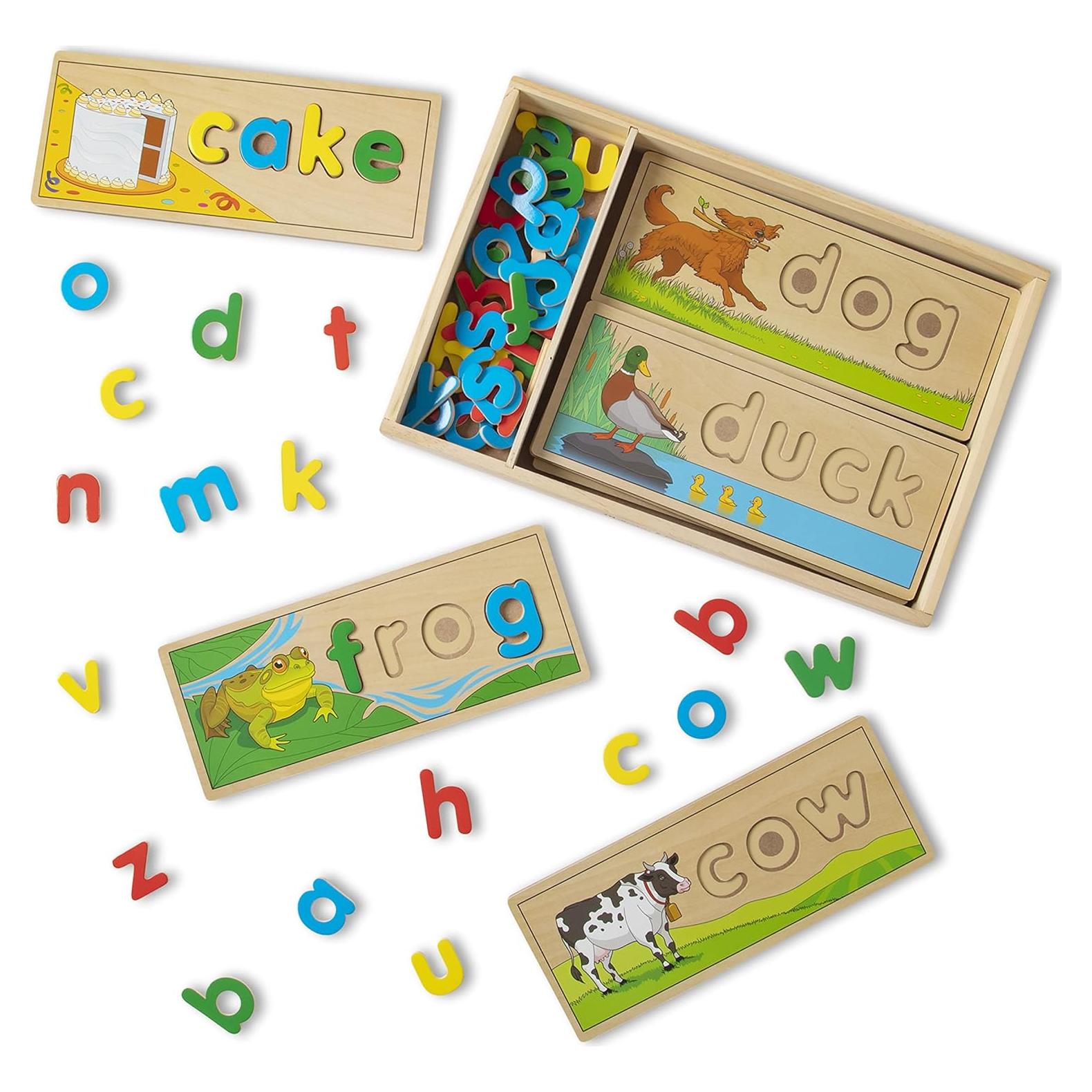 Juguete Educativo Melissa & Doug Deletrear con Letras