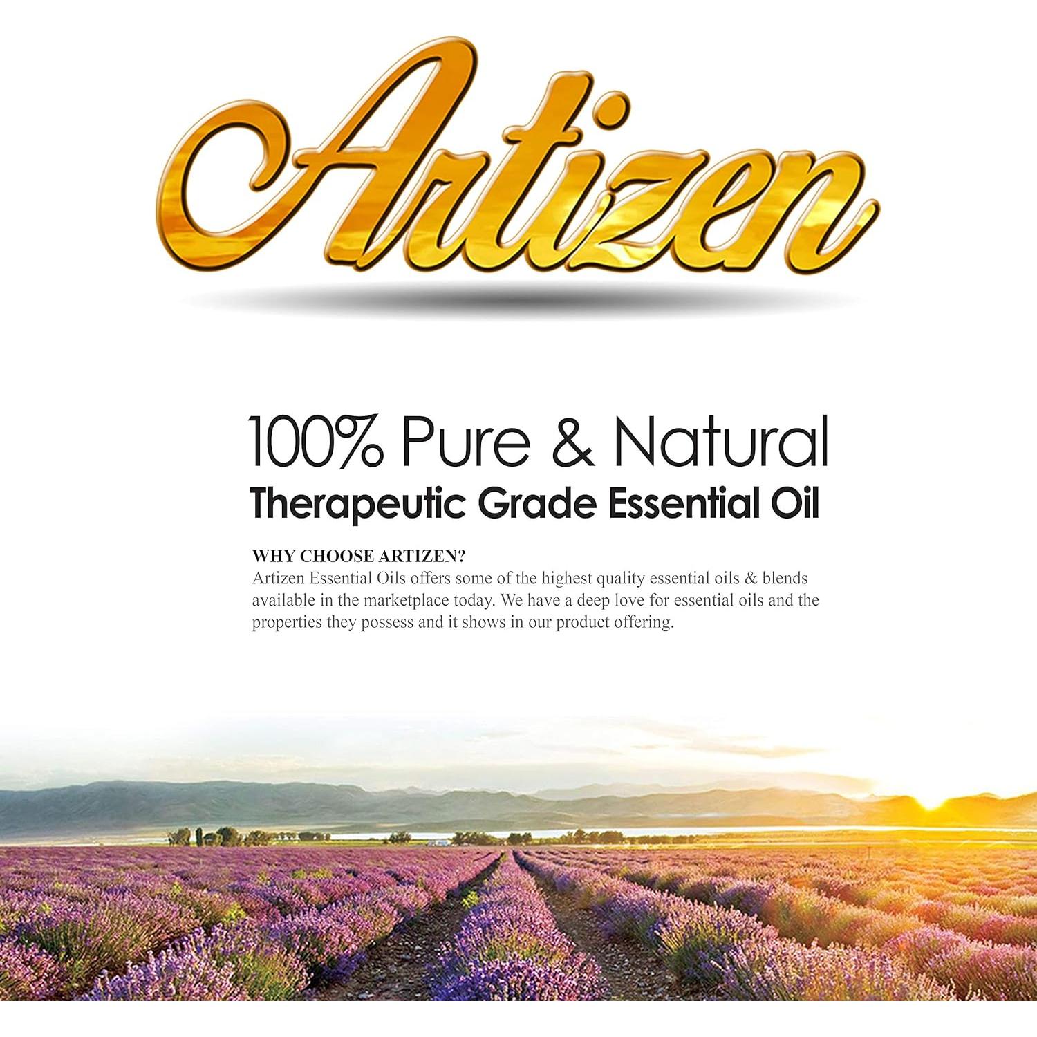 Aceite Esencial de Melissa Artizen 60 ml Puro para Aromaterapia