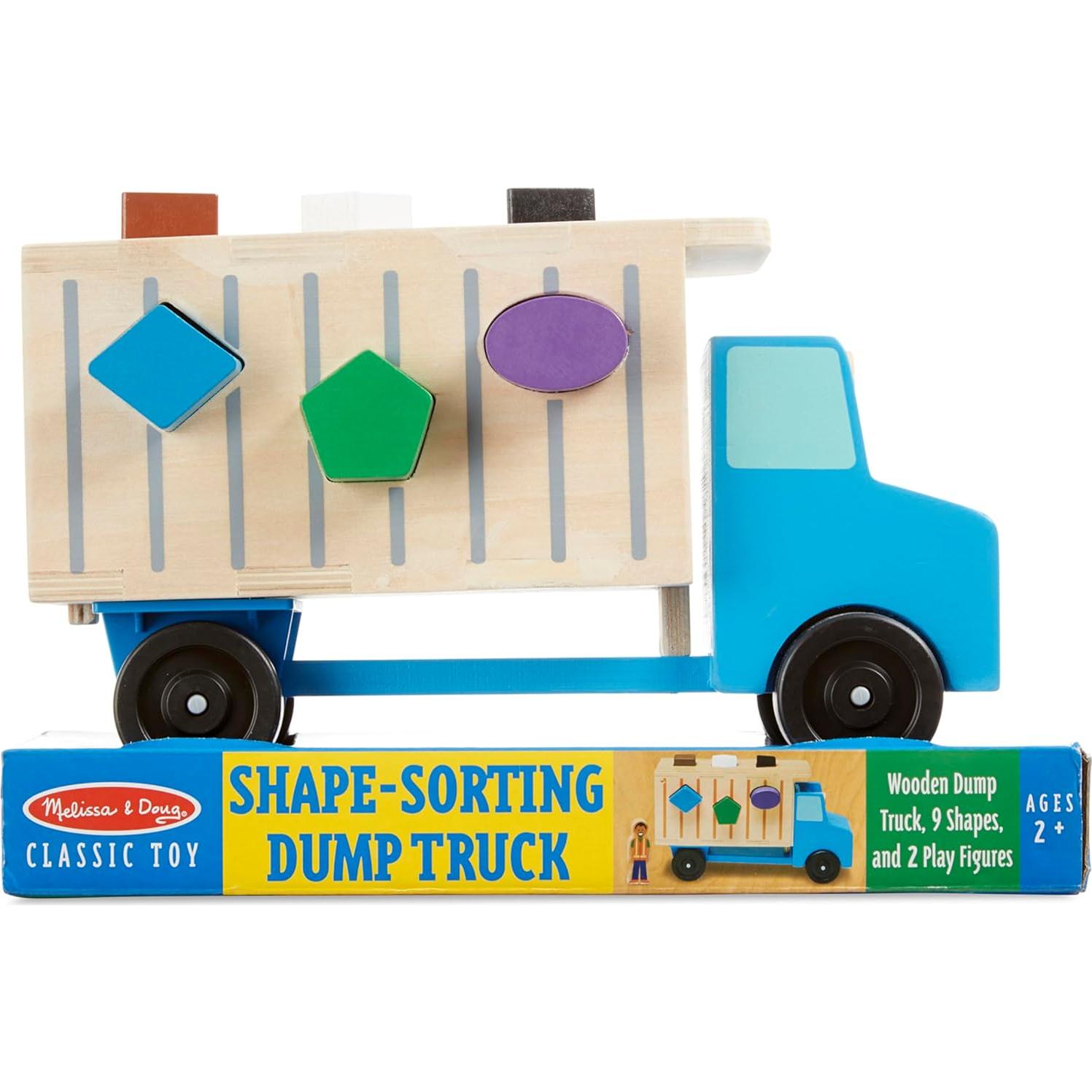 Camión Volquete de Madera Melissa & Doug con Clasificador