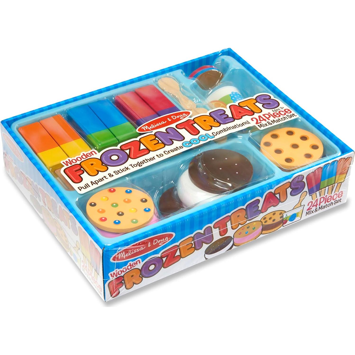 Juego de Helados de Madera Melissa & Doug - 24 Piezas