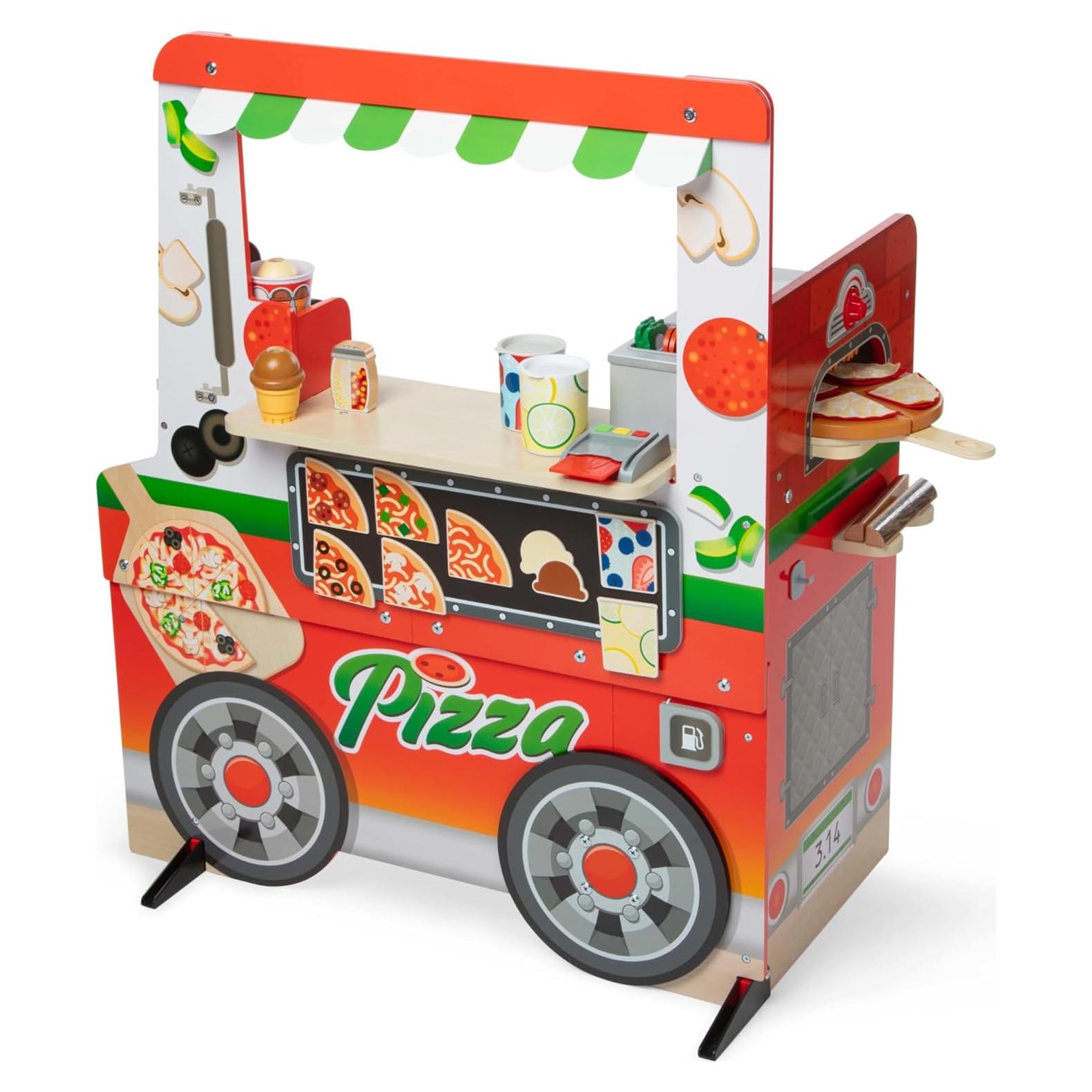 Centro de Actividades Camión de Comida de Pizza Melissa & Doug