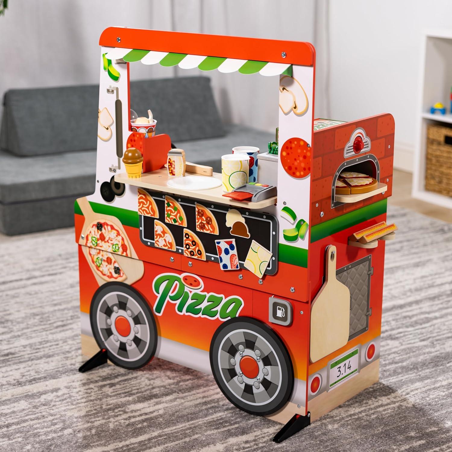 Centro de Actividades Camión de Comida de Pizza Melissa & Doug