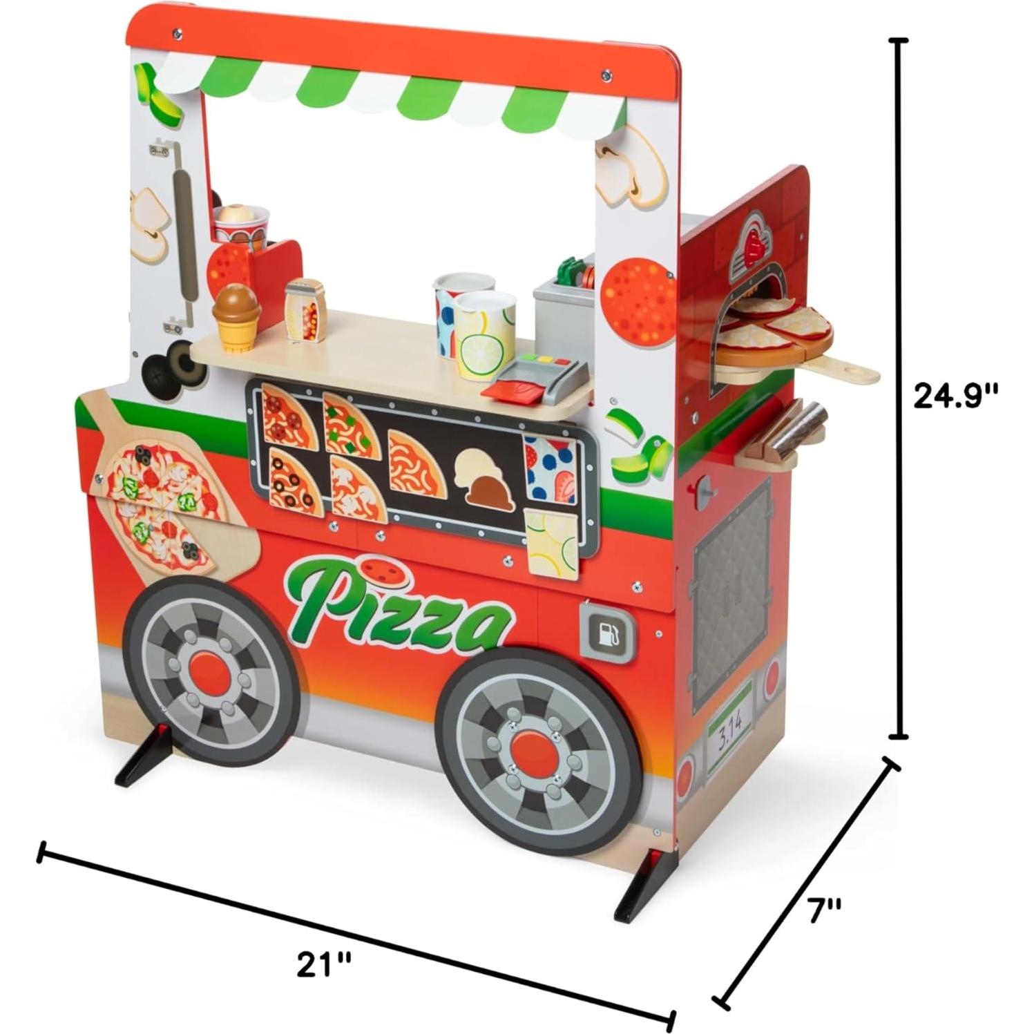 Centro de Actividades Camión de Comida de Pizza Melissa & Doug