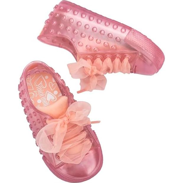 Zapatillas Mini Melissa Polibolha II Rosa Perla 9 Niños